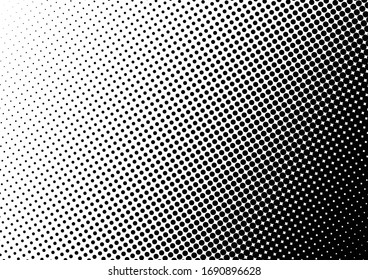Dots Background. Grunge Vintage Backdrop. Monochrome Overlay. Points Pattern. Vector illustration
