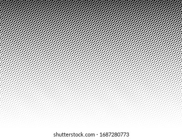 Dots-Hintergrund. Halftone Hintergrund. Bedrängte moderne Textur. Pop-Art Overlay. Vektorillustration