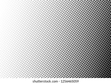 Dots Background. Halftone Backdrop. Fade Abstract Texture. Black and White Overlay. Vector illustration