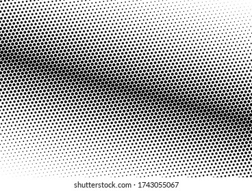 Dots Background. Halftone Monochrome Backdrop. Points Pop-art Overlay. Black and White Modern Texture. Vector illustration