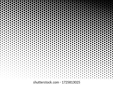 Dots Background. Halftone Overlay. Abstract Backdrop. Modern Monochrome Texture. Vector illustration