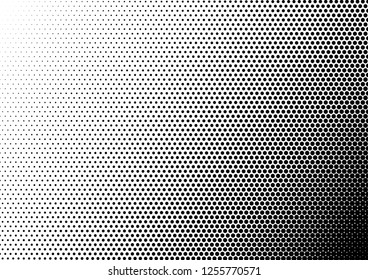 Dots Background. Halftone Overlay. Fade Grunge Backdrop. Vintage Pattern. Vector illustration