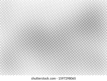 Dots Background. Halftone Overlay. Points Modern Texture. Gradient Fade Pattern. Vector illustration