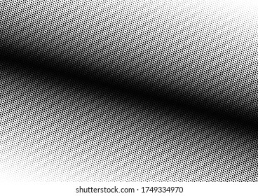 Dots Background. Halftone Pattern. Monochrome Backdrop. Points Fade Texture. Vector illustration