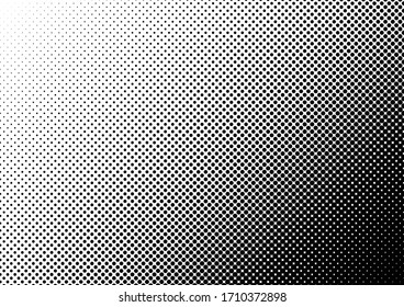 Dots-Hintergrund. Halftone Pop-Art Hintergrund. Grunge Gradient Overlay. Notstandsmuster. Vektorillustration