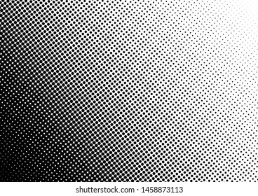 Dots Background. Halftone Pop-art Pattern. Distressed Vintage Backdrop. Abstract Overlay. Vector illustration