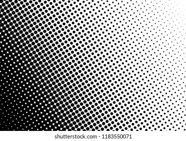 Dots Background. Halftone Texture. Abstract Overlay. Grunge Black and White Pattern. Vector illustration