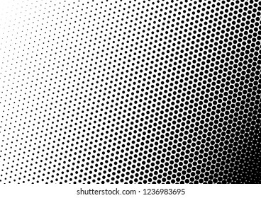 Dots Background. Halftone Texture. Monochrome Points Backdrop. Pop-art Pattern. Vector illustration
