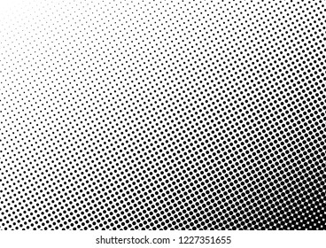 Dots Background. Modern Black and White Backdrop. Abstract Texture. Pop-art Pattern. Vector illustration
