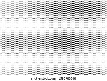 Dots Background. Modern Fade Overlay. Halftone Backdrop. Monochrome Texture. Vector illustration