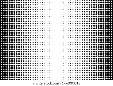 Dots Background. Modern Halftone Backdrop. Gradient Overlay. Grunge Distressed Texture. Vector illustration
