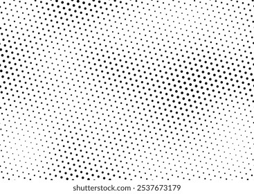 Fondo de puntos. Superposición moderna. Abstractas patrón blanco y negro. Telón de fondo de Antiguas. Ilustración vectorial
