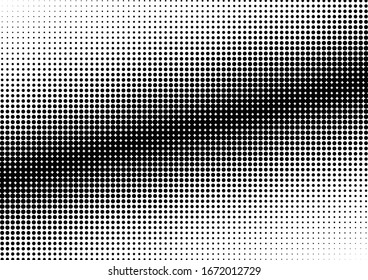 Fondo de puntos. Textura moderna. Patrón de diseño. Fondo blanco y negro. Ilustración del vector