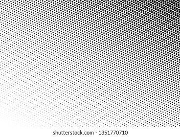 Dots Background. Modern Texture. Monochrome Black and White Backdrop. Distressed Points Pattern. Vector illustration