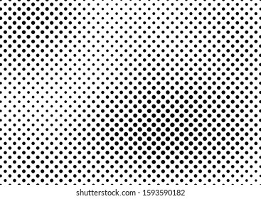 Dots Background. Modern Texture. Vintage Backdrop. Distressed Pattern. Vector illustration