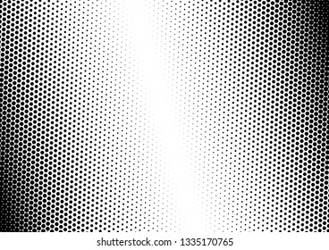Dots Background. Modern Vintage Backdrop. Distressed Pattern. Monochrome Texture. Vector illustration