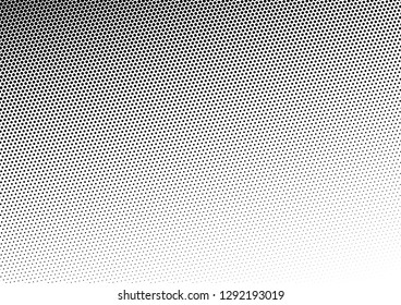 Dots Background. Monochrome Distressed Overlay. Points Halftone Backdrop. Gradient Modern Texture. Vector illustration