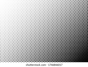 Fondo de puntos. Sobreposición monocroma de ondulación. Fondo de puntos. Textura abstracta falsa. Ilustración del vector