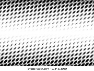 Dots Background. Monochrome Halftone Overlay. Points Pattern. Distressed Fade Texture. Vector illustration