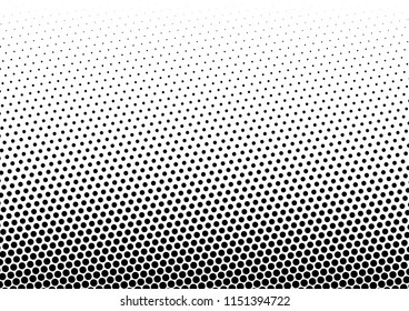 Dots Background. Monochrome Overlay. Distressed Texture. Gradient Modern Pattern. Vector illustration