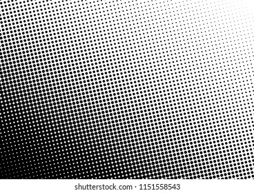 Dots Background. Monochrome Pattern. Points Texture. Vintage Distressed Overlay. Vector illustration