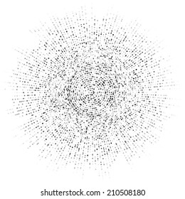 Dots background. Network concept. Vector illustration for graphic design.