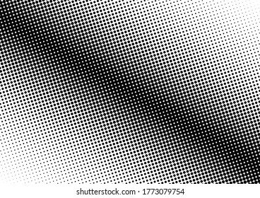 Dots Background. Points Abstract Pattern. Monochrome Overlay. Black and White Halftone Backdrop. Vector illustration