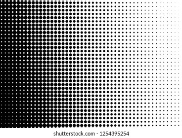 Dots Background. Points Grunge Pattern. Abstract Modern Backdrop. Fade Overlay. Vector illustration