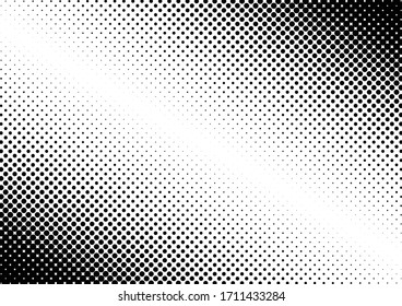 Dots-Hintergrund. Punkte Grunge Textur. Beunruhigendes Overlay. Moderner Vintage-Hintergrund. Vektorillustration