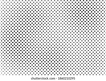 Fondo de puntos. Puntos Modernos Superposición. Fondo Fundido. Patrón de semitono de Grunge. Ilustración del vector