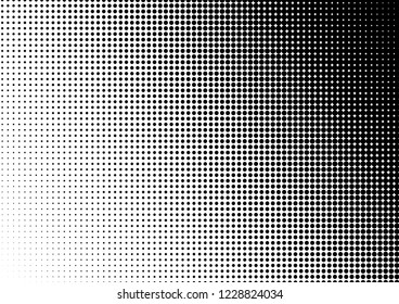 Dots Background. Points Overlay. Abstract Vintage Backdrop. Gradient Distressed Texture. Vector illustration