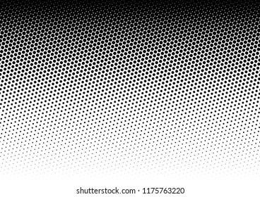 Dots Background. Points Pop-art Texture. Vintage Grunge Pattern. Halftone Backdrop. Vector illustration