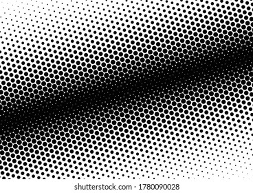 Dots Background. Points Texture. Abstract Fade Pattern. Distressed Modern Backdrop. Vector illustration