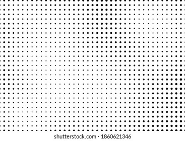 Dots Background. Points Vintage Pattern. Modern Monochrome Texture. Fade Overlay. Vector illustration