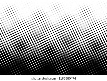 Dots Background. Pop-art Abstract Texture. Gradient Overlay. Monochrome Pattern. Vector illustration