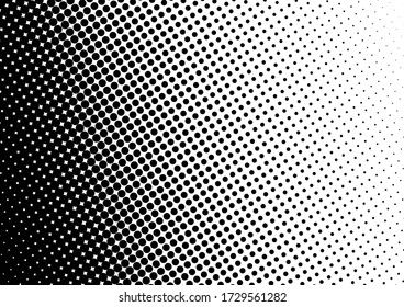 Dots Background. Pop-art Backdrop. Distressed Points Texture. Fade Pattern. Vector illustration