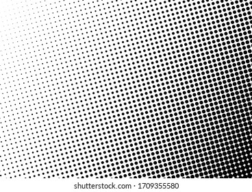 Dots Background. Pop-art Distressed Texture. Points Overlay. Fade Backdrop. Vector illustration