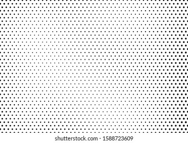 Dots Background. Pop-art Fade Backdrop. Points Overlay. Gradient Distressed Texture. Vector illustration