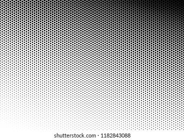 Dots Background. Pop-art Grunge Backdrop. Fade Vintage Overlay. Halftone Texture. Vector illustration