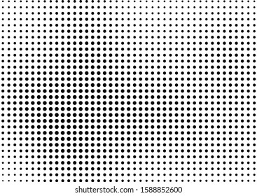 Dots Background. Pop-art Grunge Backdrop. Abstract Distressed Texture. Gradient Overlay. Vector illustration