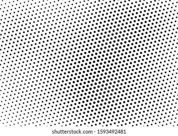 Dots Background. Pop-art Grunge Backdrop. Halftone Overlay. Fade Texture. Vector illustration