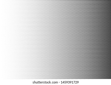 Dots Background. Pop-art Halftone Texture. Monochrome Pattern. Gradient Backdrop. Vector illustration