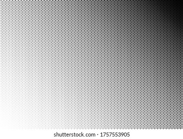 Dots Background. Pop-art Monochrome Pattern. Modern Texture. Grunge Backdrop. Vector illustration