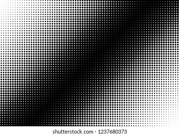 Dots Background. Pop-art Overlay. Abstract Backdrop. Black and White Texture. Vector illustration
