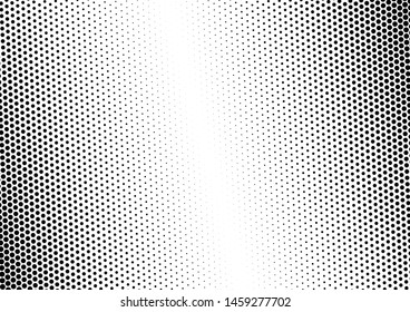 Dots Background. Pop-art Pattern. Black and White Backdrop. Modern Abstract Overlay. Vector illustration
