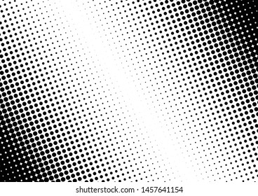 Dots Background. Pop-art Pattern. Distressed Fade Overlay. Grunge Backdrop. Vector illustration
