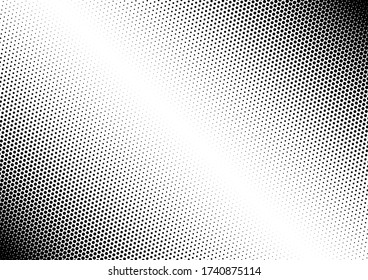 Dots Background. Pop-art Texture. Points Black and White Pattern. Monochrome Modern Overlay. Vector illustration