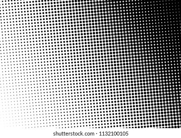 Dots Background. Vintage Distressed Pattern. Modern Grunge Overlay. Points Texture. Vector illustration