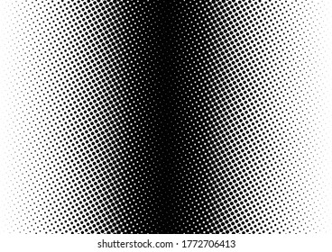 Dots Background. Vintage Monochrome Backdrop. Pop-art Texture. Points Gradient Pattern. Vector illustration