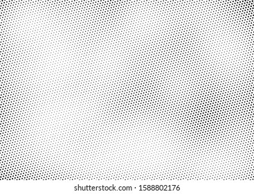 Dots Background. Vintage Overlay. Grunge Pattern. Monochrome Gradient Texture. Vector illustration